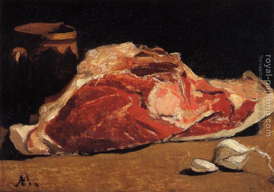 Claude Oscar Monet : Still Life with Meat